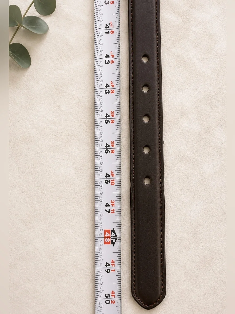 N/A slim leather